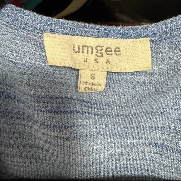 Umgee Blue Peasant Bohemian Embroidered
Dress Size Small - Picture 5 of 6